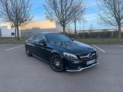 Schwarz Gebraucht 2016 Mercedes C250 AMG line Coupé | 25.990 € (Teuer)