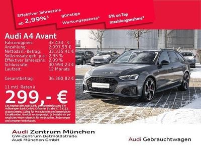 Daytonagrau perleffekt Gebraucht 2023 Audi A4 S-Line Kombi | 35.433 € (Fairer Preis)