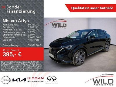Schwarz Neu 2025 Nissan Ariya 360º SUV | 52.990 € (Teuer)