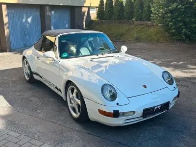Gebraucht Porsche 911 Carrera Cabriolet 272 PS (200 kW) 1995 Weiß Cabrio