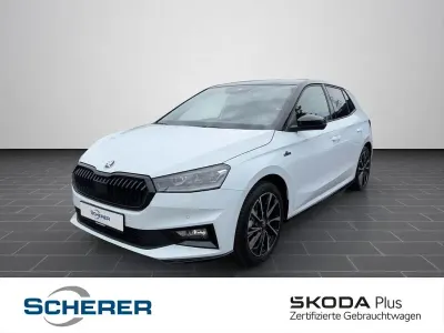 Neu Skoda Fabia Monte Carlo 116 PS (85 kW) 2026 Moonweiß perleffekt (metallic) Kleinwagen