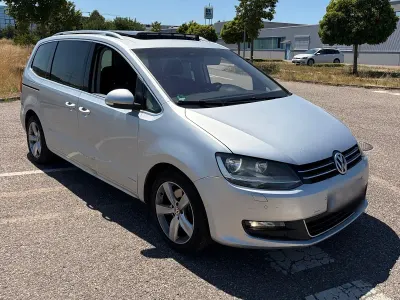 Gebraucht VW Sharan 140 PS (102 kW) 2010 Silber Van / Kleinbus