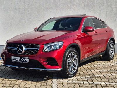 Gebraucht Mercedes GLC300 AMG line 245 PS (180 kW) 2018 Designo hyazinthrot metallic (metallic) Coupé