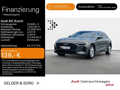 Gebraucht Audi A5 Comfort 204 PS (150 kW) 2025 Grau Kombi