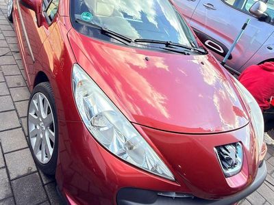 Usata Peugeot 207 CC Sport 120 CV (88 kW) 2007 Rosso Cabrio