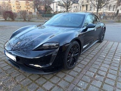 Gebraucht Porsche Taycan 4S Sport Turismo 419 kW (571 PS) 2023 Schwarz Limousine