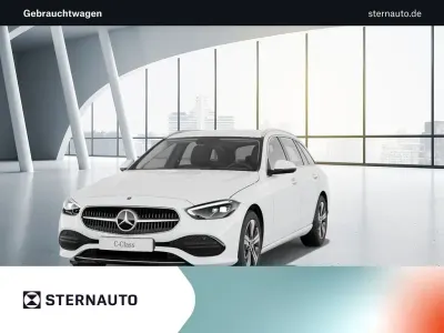 Gebraucht Mercedes C300e 313 PS (230 kW) 2022 Unilack polarweiß Kombi