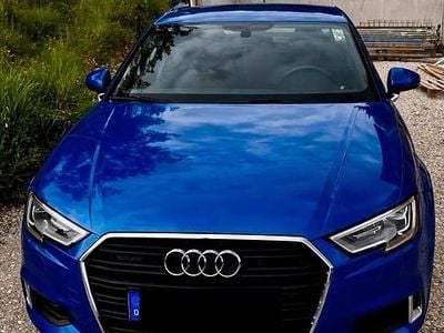 Usata Audi A3 Sport 184 CV (135 kW) 2018 Blu Berlina