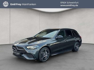 Grau Gebraucht 2022 Mercedes C300e AMG Kombi | 32.490 € (Fairer Preis)
