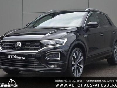Second-hand VW T-Roc R-line 150 CP (110 kW) 2021 Negru SUV