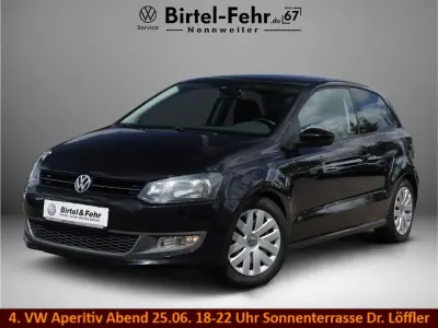Gebraucht VW Polo Trendline 105 PS (77 kW) 2013 Schwarz Kleinwagen