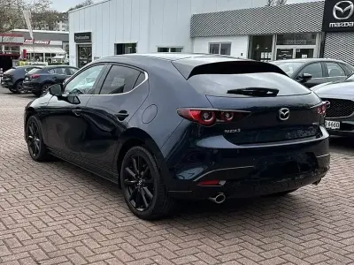 Ny Mazda 3 Homura-Line 186 HK (136 kW) 2026 Blå Sedan