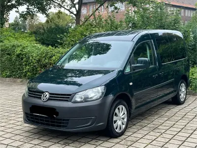 Gebraucht VW Caddy Maxi 105 PS (77 kW) 2012 Grün Van / Kleinbus