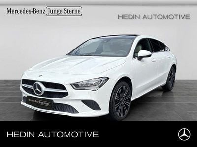 Gebraucht Mercedes CLA250e Shooting Brake 118 PS (86 kW) 2022 Unilack polarweiß Kombi