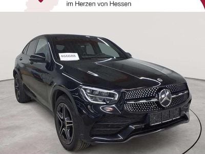 Gebraucht Mercedes GLC300 AMG line 245 PS (180 kW) 2023 Obsidianschwarz metallic Coupé