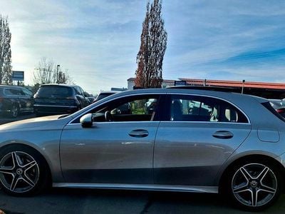 Grau Gebraucht 2019 Mercedes A180 AMG line Kombi | 17.500 € (Guter Preis)