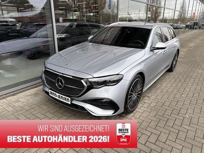 Usata Mercedes E220 AMG line 197 CV (144 kW) 2025 Argento Station wagon