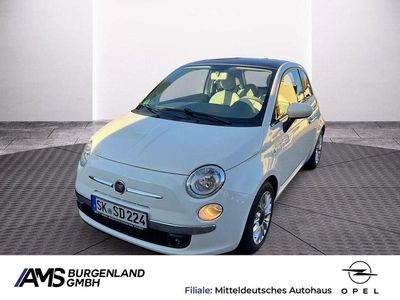 Gebraucht Fiat 500 Lounge 86 PS (63 kW) 2014 Weiß Limousine