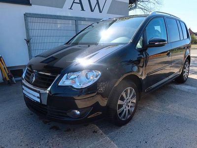 Gebraucht VW Touran S 140 PS (102 kW) 2009 Schwarz Van / Kleinbus