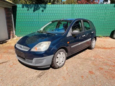 Gebraucht Ford Fiesta 60 PS (44 kW) 2007 Blau Kleinwagen