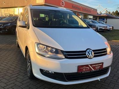 Gebraucht VW Sharan Comfortline 184 PS (135 kW) 2016 Oryxweiß perlmutteffekt Van / Kleinbus
