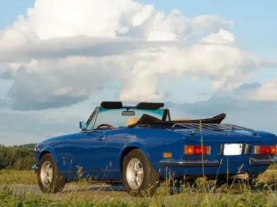 Usata Fiat 124 Spider 82 CV (60 kW) 1981 Blu Cabrio