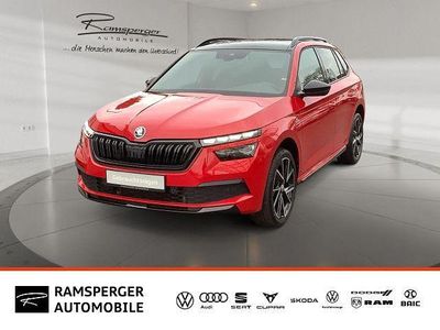 Rot (velvetrot premium metallic) Gebraucht 2021 Skoda Kamiq Monte Carlo SUV | 20.490 € (Guter Preis)