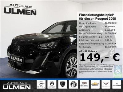 Schwarz Gebraucht 2023 Peugeot e-2008 Active SUV | 17.950 € (Guter Preis)