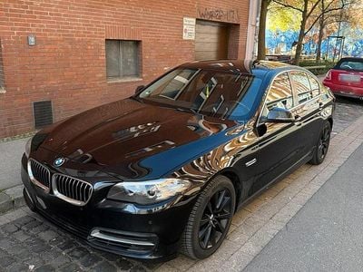 Begagnad BMW 520 184 HK (135 kW) 2015 Svart Sedan