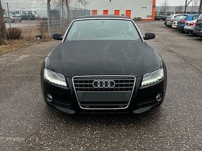 Gebraucht Audi A5 Cabriolet 160 PS (117 kW) 2009 Schwarz Cabrio