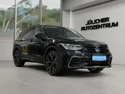Brugt VW Tiguan Allspace R-line 215 HK (158 kW) 2022 Sort SUV