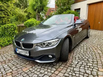 Gebraucht BMW 420 Cabriolet Sport Line 184 PS (135 kW) 2014 Grau Cabrio