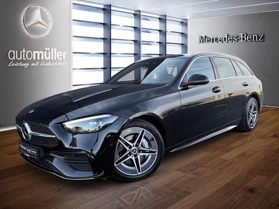 Gebraucht Mercedes C220 AMG 197 PS (144 kW) 2024 Schwarz Limousine