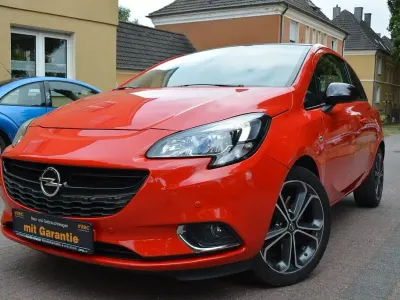 Usata Opel Corsa Color Edition 150 CV (110 kW) 2017 Rosso Utilitaria