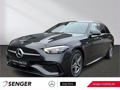 Grau Gebraucht 2025 Mercedes C300e AMG Limousine | 55.970 € (Teuer)