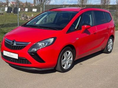 Usata Opel Zafira 120 CV (88 kW) 2012 Rosso Monovolume