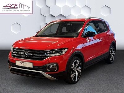 Rot Gebraucht 2021 VW T-Cross Style SUV | 21.300 € (Fairer Preis)