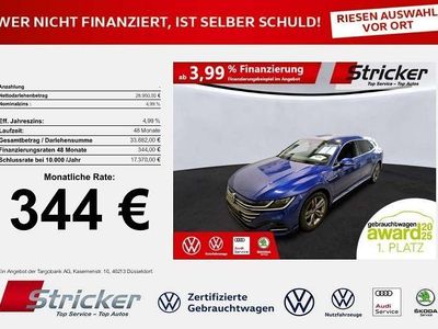 Gebraucht VW Arteon 218 PS (160 kW) 2022 Blau Limousine