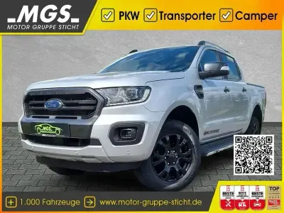 Gebraucht Ford Ranger Wildtrack 212 PS (155 kW) 2022 Polarsilber met Pickup
