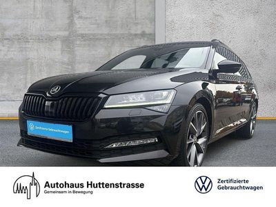 Gebraucht Skoda Superb SportLine 190 PS (139 kW) 2022 Außenfarbe: Kombi