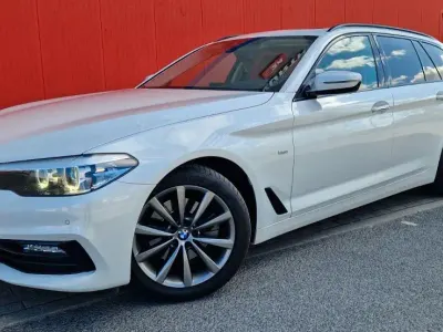 Second-hand BMW 520 Luxury Line 190 CP (139 kW) 2018 Alb Break