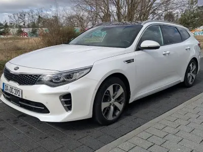 Gebraucht Kia Optima GT-Line 141 PS (103 kW) 2017 Weiß Kombi