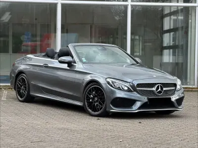 Gebraucht Mercedes C220 AMG 170 PS (125 kW) 2017 Grau Cabrio