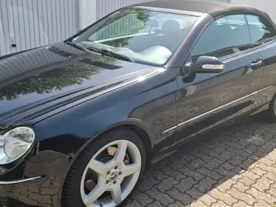 Brugt Mercedes CLK200 Avantgarde 184 HK (135 kW) 2008 Sort Cabriolet