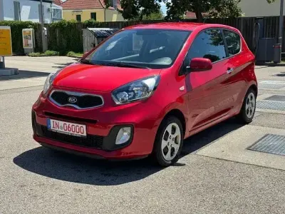 Gebraucht Kia Picanto Edition 7 69 PS (50 kW) 2013 Signal red Kleinwagen