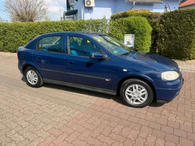Brugt Opel Astra 84 HK (61 kW) 2004 Blå Sedan
