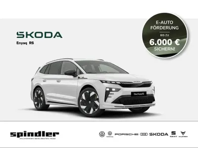 Neu Skoda Enyaq iV RS 250 kW (340 PS) 2026 Weiß SUV