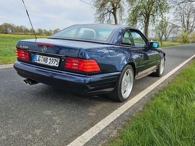 Second-hand Mercedes SL600 394 CP (289 kW) 1995 Albastru Cabrio