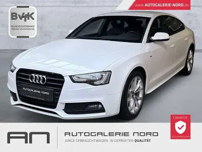 Gebraucht Audi A5 Sportback S-line plus 144 PS (105 kW) 2015 Weiß Kleinwagen