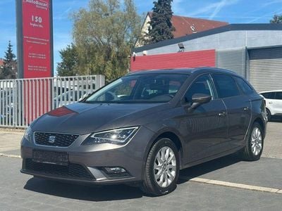 Usata Seat Leon ST Style 110 CV (80 kW) 2016 Grigio Station wagon